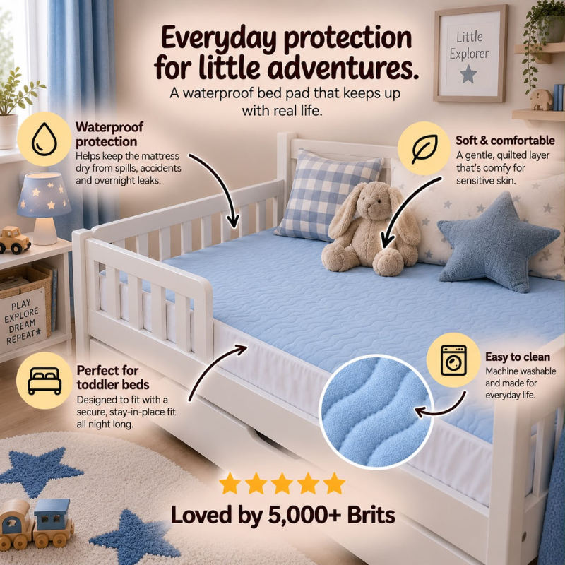 DryDreams™ Waterproof Bed Pad